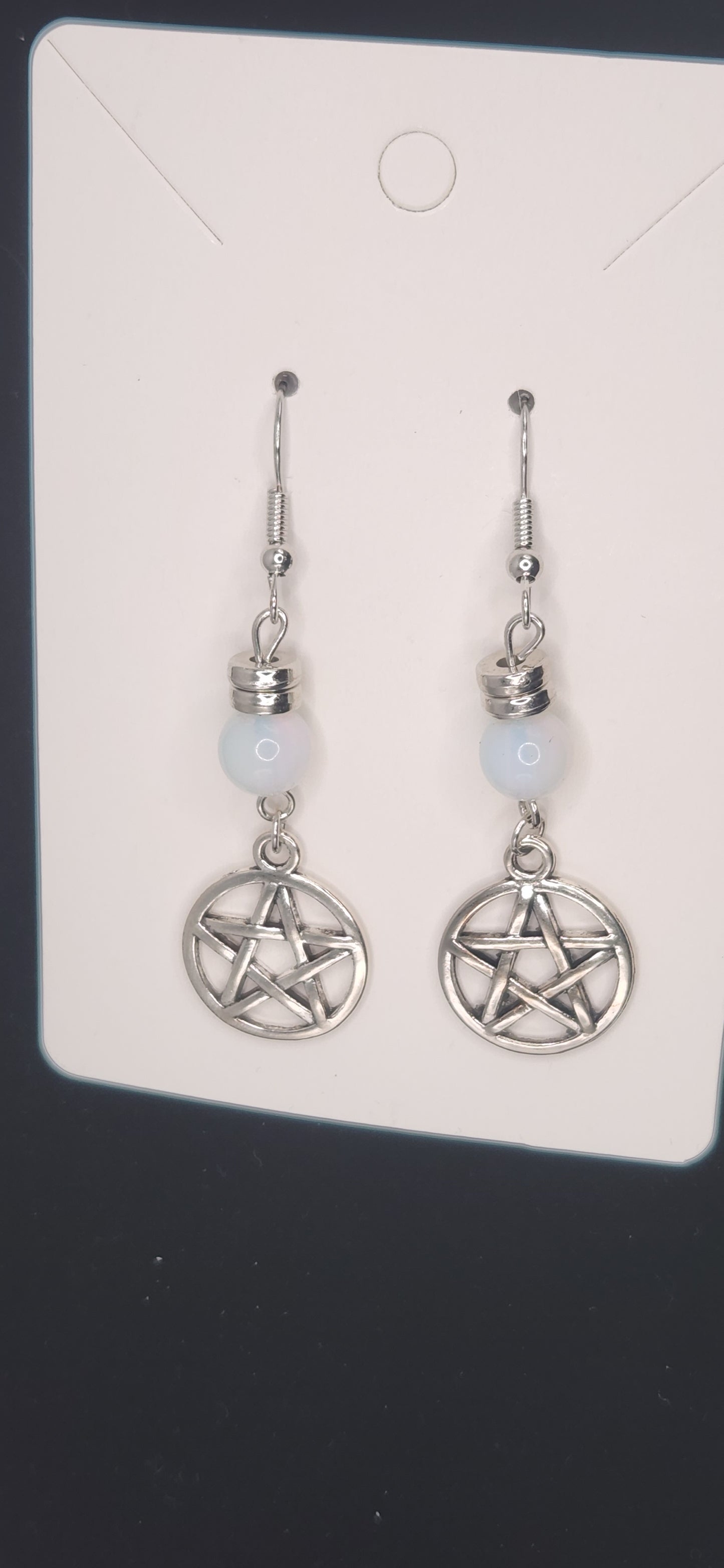 Dangle Pentacle earrings