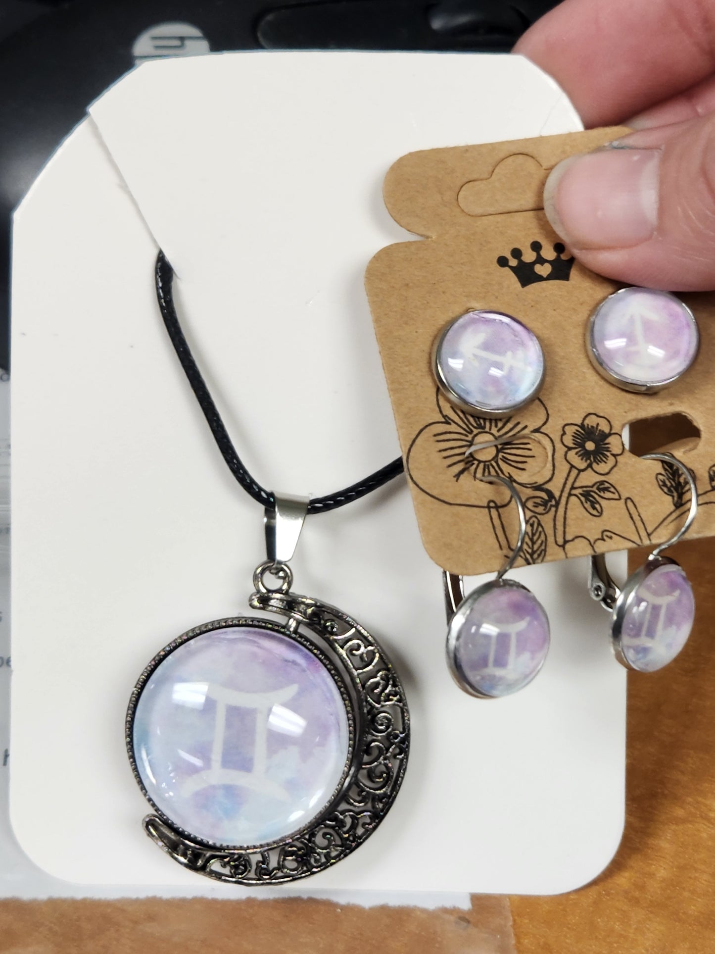 Custom zodiac jewelry sets