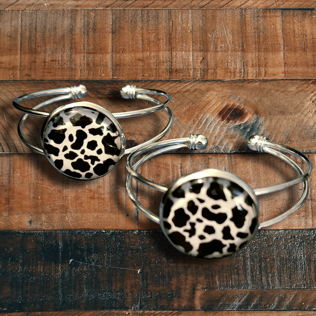 Cowgirl print bracelets